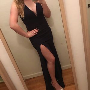 PROMGIRL brand new navy blue dress